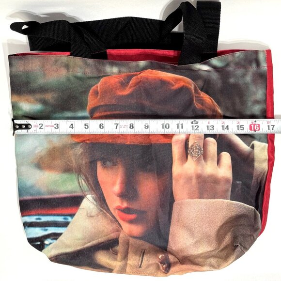 Taylor Swift x Capital One Red TV Taylor's Version Album Cover Tote Bag Mugs NIB - Picture 10 of 12